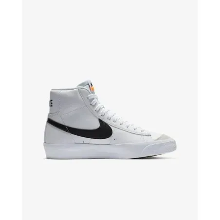 Basket Casual Enfant NIKE BLAZER MID 77 (GS) DA4086-100 Blanc Noir - NIKE