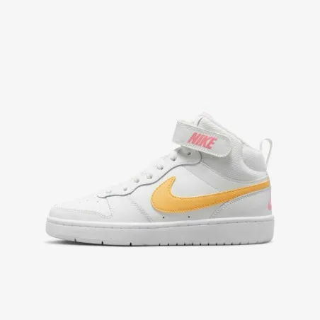 Basket Casual Enfant NIKE COURT BOROUGH MID 2 BTV CD7784-112 - NIKE