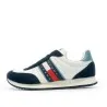 Tommy Jeans – Baskets à logo essentielles – Blanc Noir - TOMMY HILFIGER