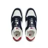 Tommy Jeans – Les baskets Brooklyn en daim à texture mixte – Bleu Marine Blanc - TOMMY JEANS