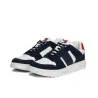 Tommy Jeans – Les baskets Brooklyn en daim à texture mixte – Bleu Marine Blanc - TOMMY JEANS