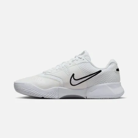 Nike Homme – NikeCourt Lite 4 – Blanc/Noir - NIKE