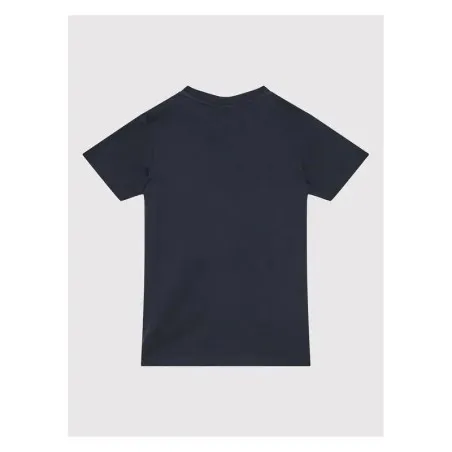 Champion -Crewneck T-Shirt Noir Blanc - CHAMPION