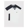Champion -Crewneck T-Shirt Noir Blanc - CHAMPION