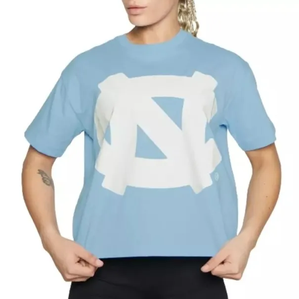 Champion Legacy College North Carolina Crewneck -Light Blue - CHAMPION