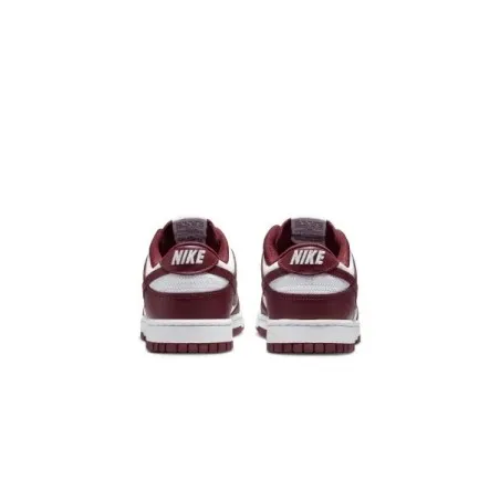 Basket Casual Homme NIKE DUNK LOW RETRO BTTYS Bordeaux Blanc - NIKE