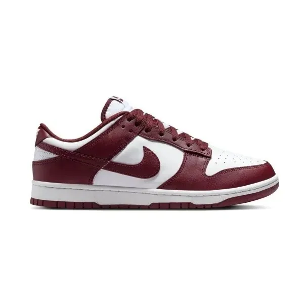 Basket Casual Homme NIKE DUNK LOW RETRO BTTYS Bordeaux Blanc - NIKE