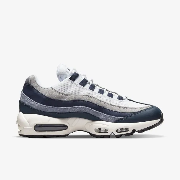 Nike Air Max 95 Navy Gris Blanc - NIKE