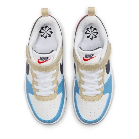 Nike Court Borough Low Recraft (PS) unisexes Multicolor - NIKE