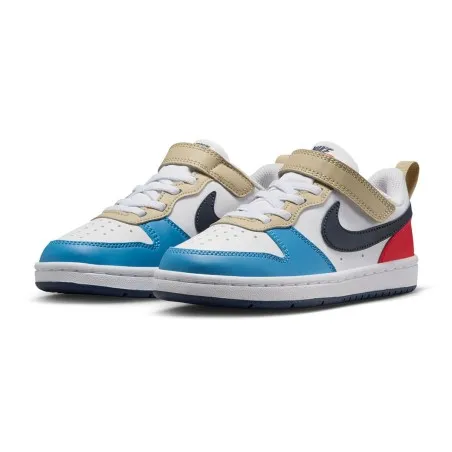 Nike Court Borough Low Recraft (PS) unisexes Multicolor - NIKE