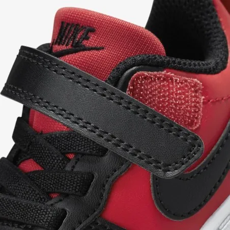 Nike Enfant COURT BOROUGH BASSE RECRAFT Rouge Noir - NIKE