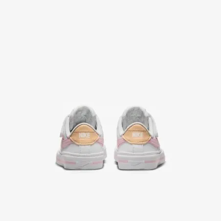 Nike Enfant Court Legacy PSV -Blanc Rose Mousse Saseme - NIKE