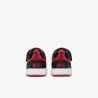 Nike Enfant COURT BOROUGH BASSE RECRAFT Rouge Noir - NIKE