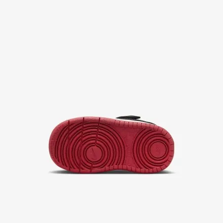 Nike Enfant COURT BOROUGH BASSE RECRAFT Rouge Noir - NIKE