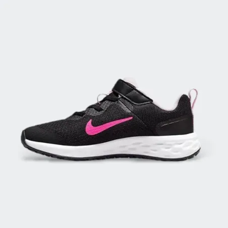 Nike Enfant Revolution 6 Noir Rose - NIKE
