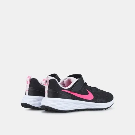 Nike Enfant Revolution 6 Noir Rose - NIKE