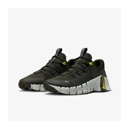 Nike FREE METCON 5 Kaki Blanc - NIKE