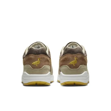 Nike Homme Air Max 1 Noix de pcan et ocre jaune - NIKE