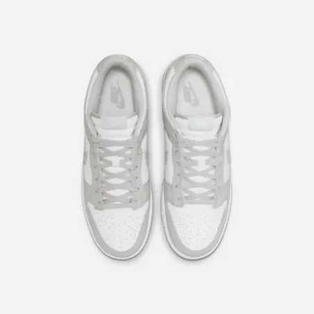 Nike Homme  Dunk Low Retro Blanc & Gris - NIKE