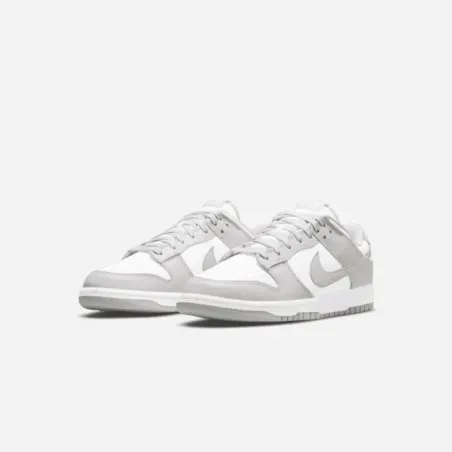 Nike Homme  Dunk Low Retro Blanc & Gris - NIKE