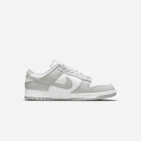 Nike Homme  Dunk Low Retro Blanc & Gris - NIKE