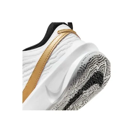Nike NIKE TEAM HUSTLE D 10 Noir Dore Blanc - NIKE