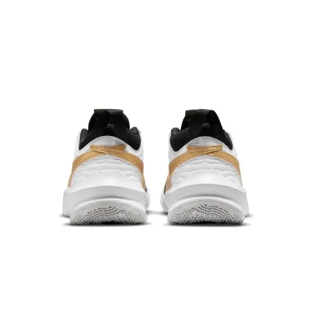 Nike NIKE TEAM HUSTLE D 10 Noir Dore Blanc - NIKE