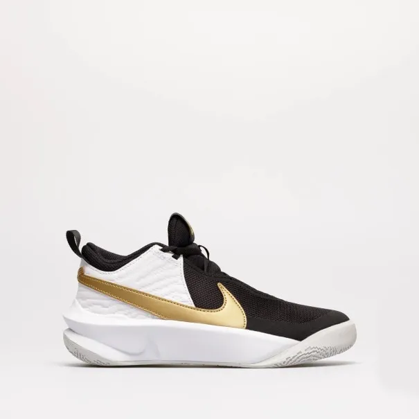 Nike NIKE TEAM HUSTLE D 10 Noir Dore Blanc - NIKE