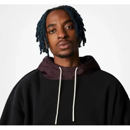 Converse Homme Sweat Capuche Contre Le Climat Noir 10024018A02 - CONVERSE
