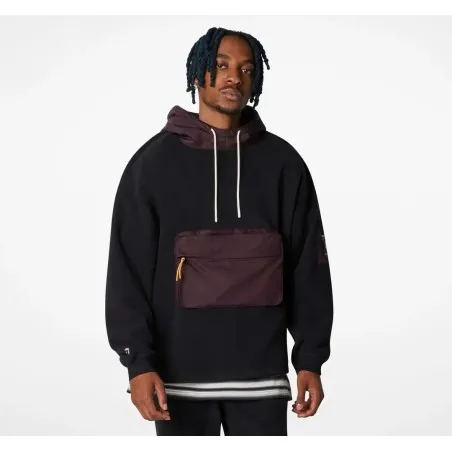 Converse Homme Sweat Capuche Contre Le Climat Noir 10024018A02 - CONVERSE