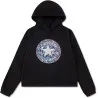 Converse Sweat Capuche Pour Filles, Imprim, Avec Patch Chuck Noir 4CD269023 - CONVERSE