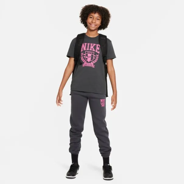 Nike Enfant T-Shirt Fille Nike Trend Bf Gris Rose FZ4724060 - NIKE