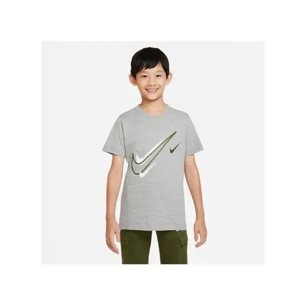 Nike Enfant -T-Shirt Manches Courtes Enfant Plus G B Nsw Sos Ss Tee Gris DX2297064 - NIKE