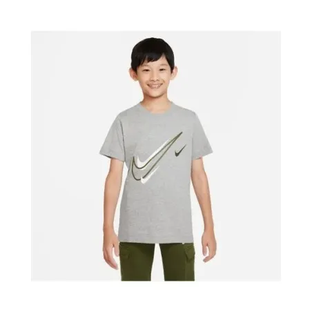 Nike Enfant -T-Shirt Manches Courtes Enfant Plus G B Nsw Sos Ss Tee Gris DX2297064 - NIKE