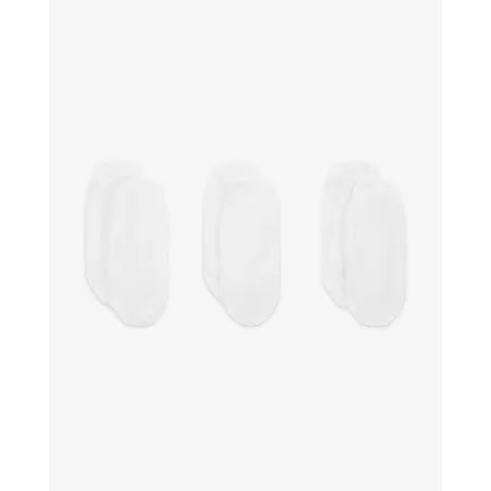 Nike Femme Nike Chaussettes Invisibles Lightweight 3pr Blanc SX4863101 - NIKE