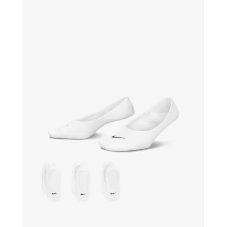 Nike Femme Nike Chaussettes Invisibles Lightweight 3pr Blanc SX4863101 - NIKE