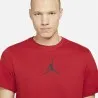 Nike Jordan Jumpman Df Ss Crew Tee Rouge Gym/Noir CW5190687 - NIKE