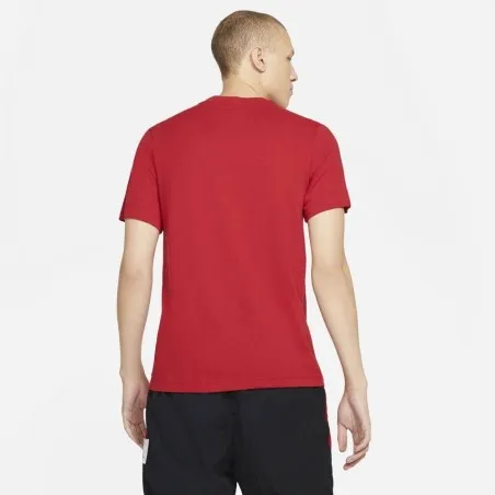 Nike Jordan Jumpman Df Ss Crew Tee Rouge Gym/Noir CW5190687 - NIKE