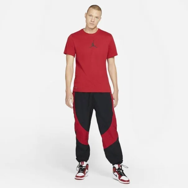 Nike Jordan Jumpman Df Ss Crew Tee Rouge Gym/Noir CW5190687 - NIKE