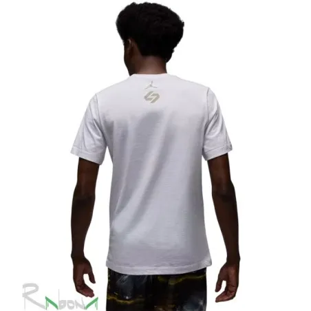 Nike Jordan T-Shirt Jordan Luka Ss Crew Gris HJ2407100 - NIKE