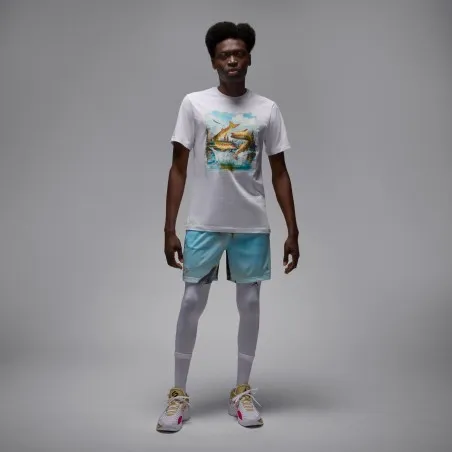 Nike Jordan T-Shirt Jordan Luka Ss Crew Gris HJ2407100 - NIKE