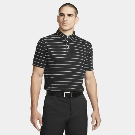 Nike Joueur Nike Dri-Fit Polo Noir/Argent Bross DH0891010 - NIKE