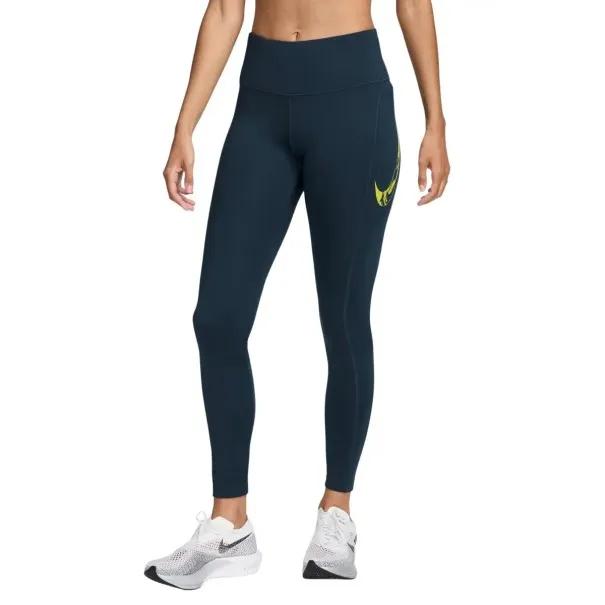 Nike Legging Nike Dri-Fit Fast 7/8 Taille Mi-Haute Pour Femme Marine FV6682478 - NIKE