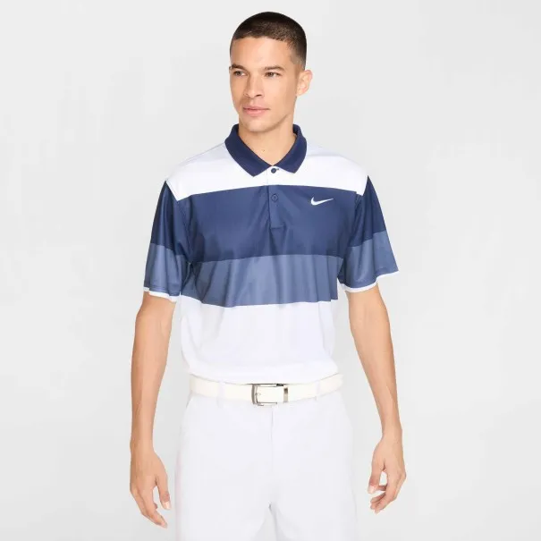 Nike Polo De Golf Nike Nk Df Victory+ Colour Block Bleu Marine FZ7448410 - NIKE