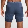 Nike Short Hybride Dri-Fit Stride 5 Bleu DM4757437 - NIKE