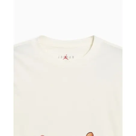 Nike T-Shirt Jordan Flight Mvp Rings Blanc HJ2322133 - NIKE