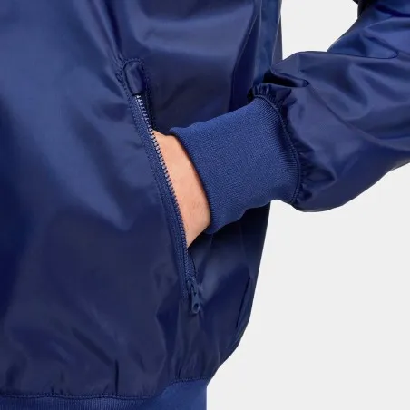 Nike Veste De Style De Vie Nike Bleu Blanc HJ2040100 - NIKE