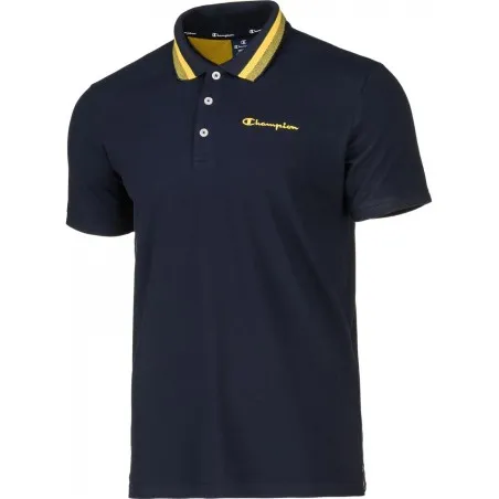Polo En Coton Piqu Noir 217497BS501 - CHAMPION
