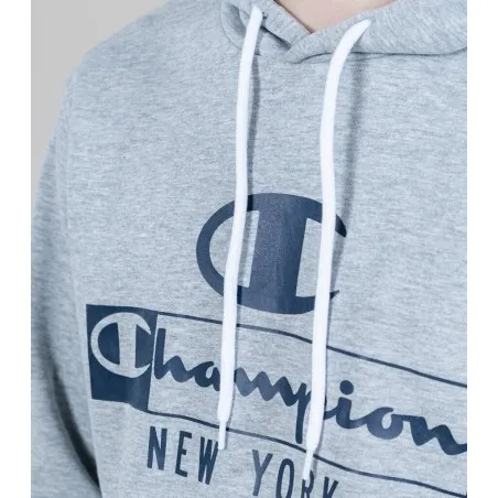 Sweat Homme Champion Hooded Sweatshirt Gris 217994EM006 - CHAMPION