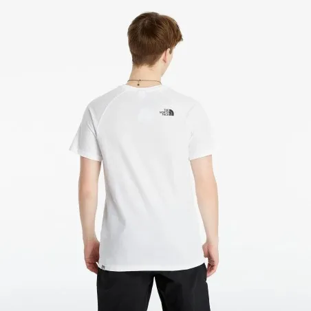 The North Face T-Shirt Raglan The North Face Red Box Blanc NF0A3BQOFN41 - THE NORTH FACE